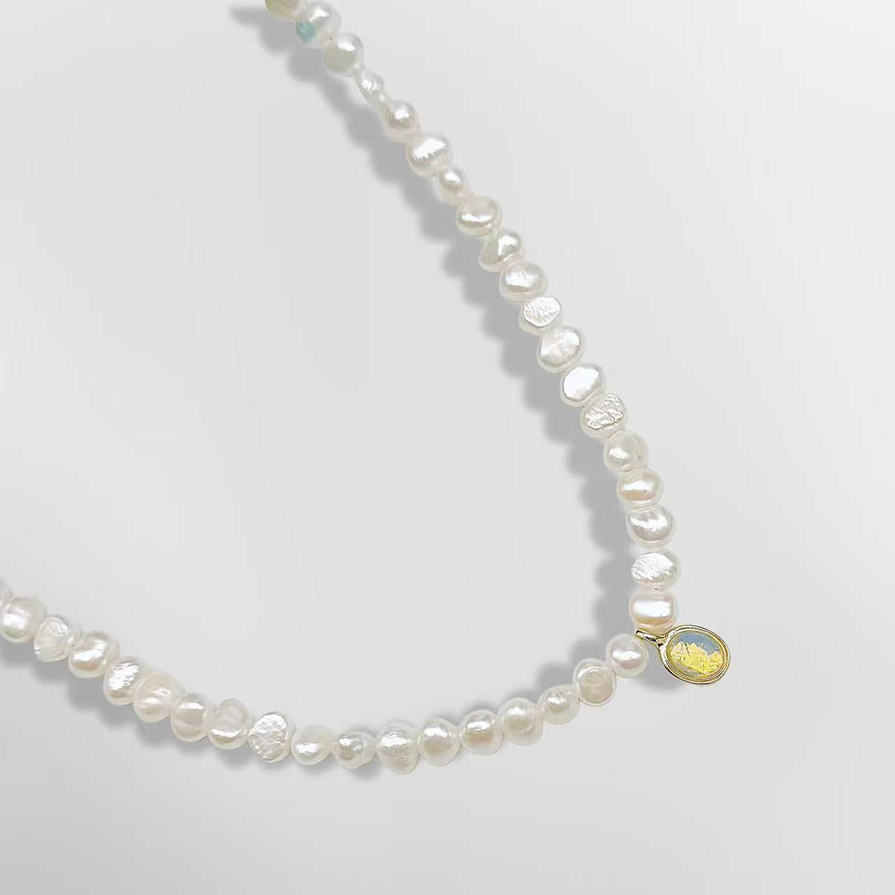 Baroque Pearl Choker Necklace - Vallea - Akuna Pearls
