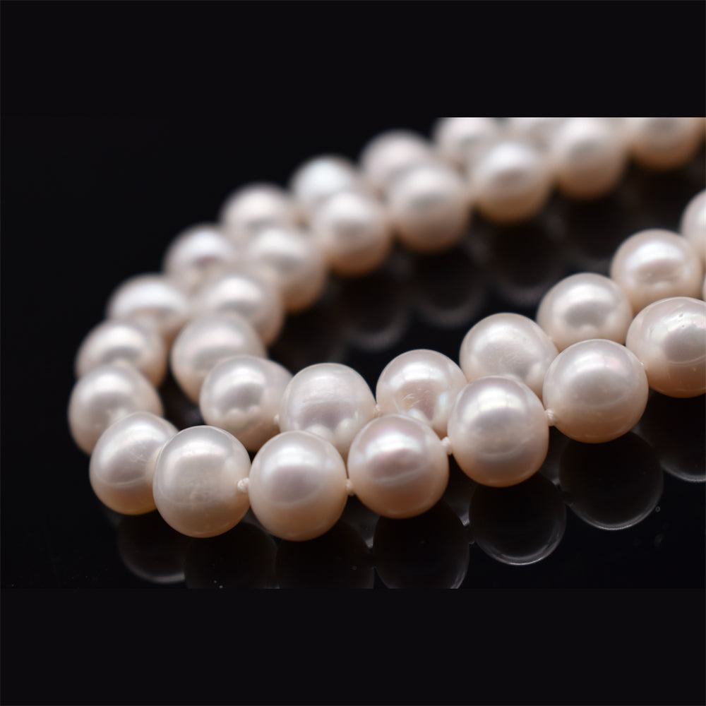 Classic Freshwater Pearl Necklace - Hayden - Akuna Pearls