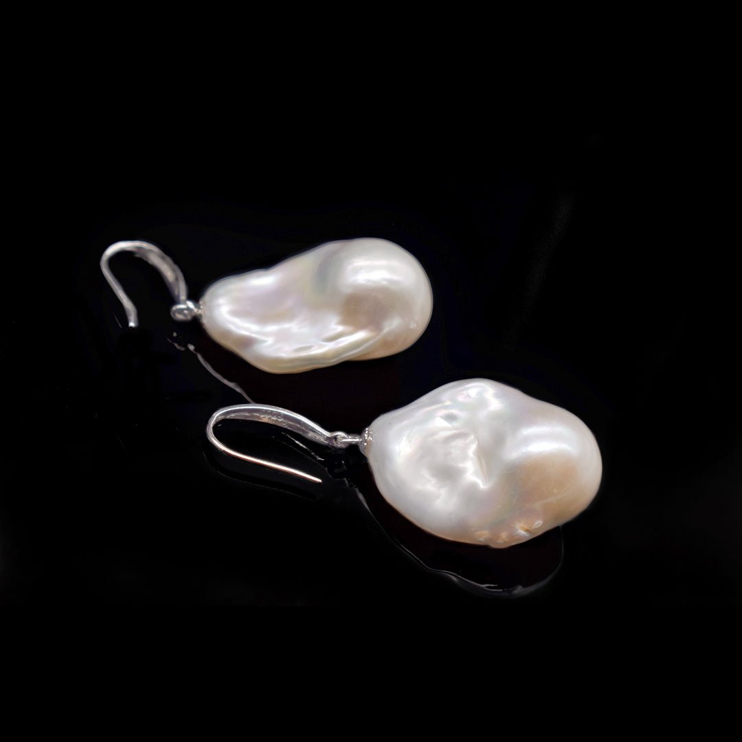 Baroque Pearl Earrings - Esmee - Akuna Pearls