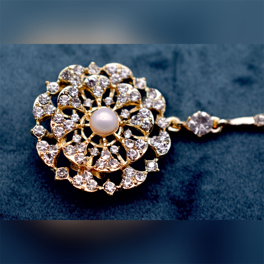 Freshwater Pearl Brooch - Celeste Radiance - Akuna Pearls