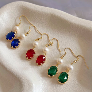 Freshwater Pearl Hook Earrings - Charelle - Akuna Pearls