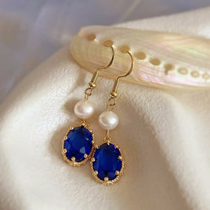 Freshwater Pearl Hook Earrings - Charelle - Akuna Pearls