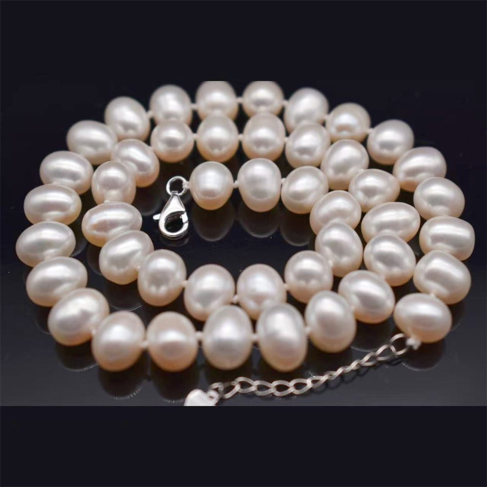 Classic Freshwater Pearl Necklace - Amoret - Akuna Pearls