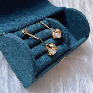 Freshwater Pearl Jacket Earrings - Leylani - Akuna Pearls