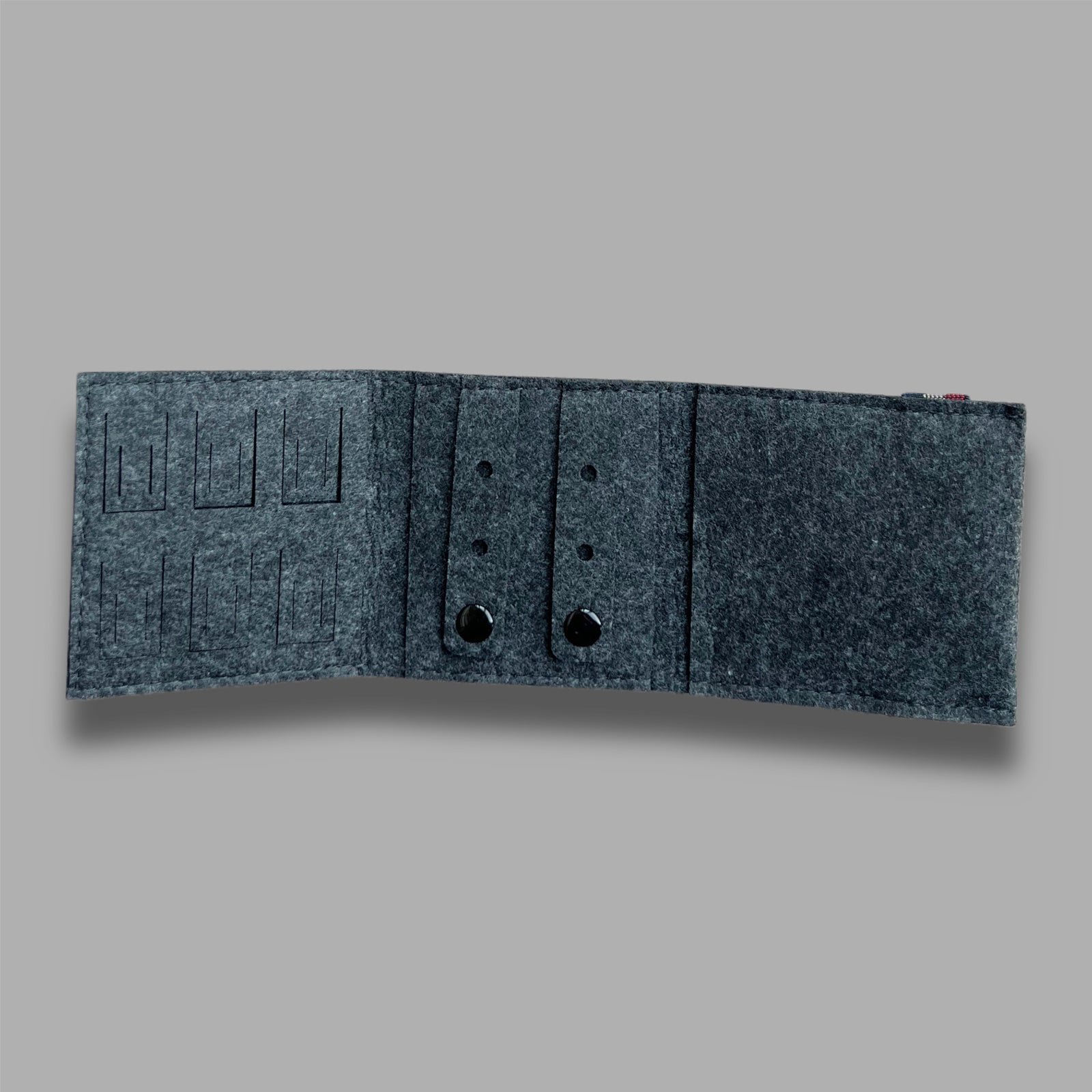 Portable Roll-up Felt Jewellery Organiser Mini - Akuna Pearls