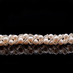 Freshwater Pearl Magnetic Choker Necklace - Jose - Akuna Pearls