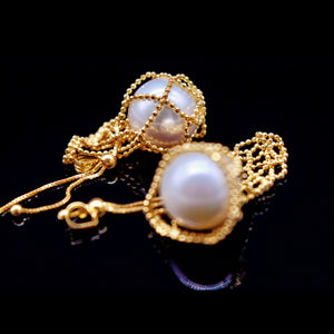 Freshwater Pearl Pendant - Alumuna - Akuna Pearls