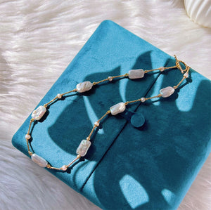 Baroque Pearl Necklace - Zoe - Akuna Pearls