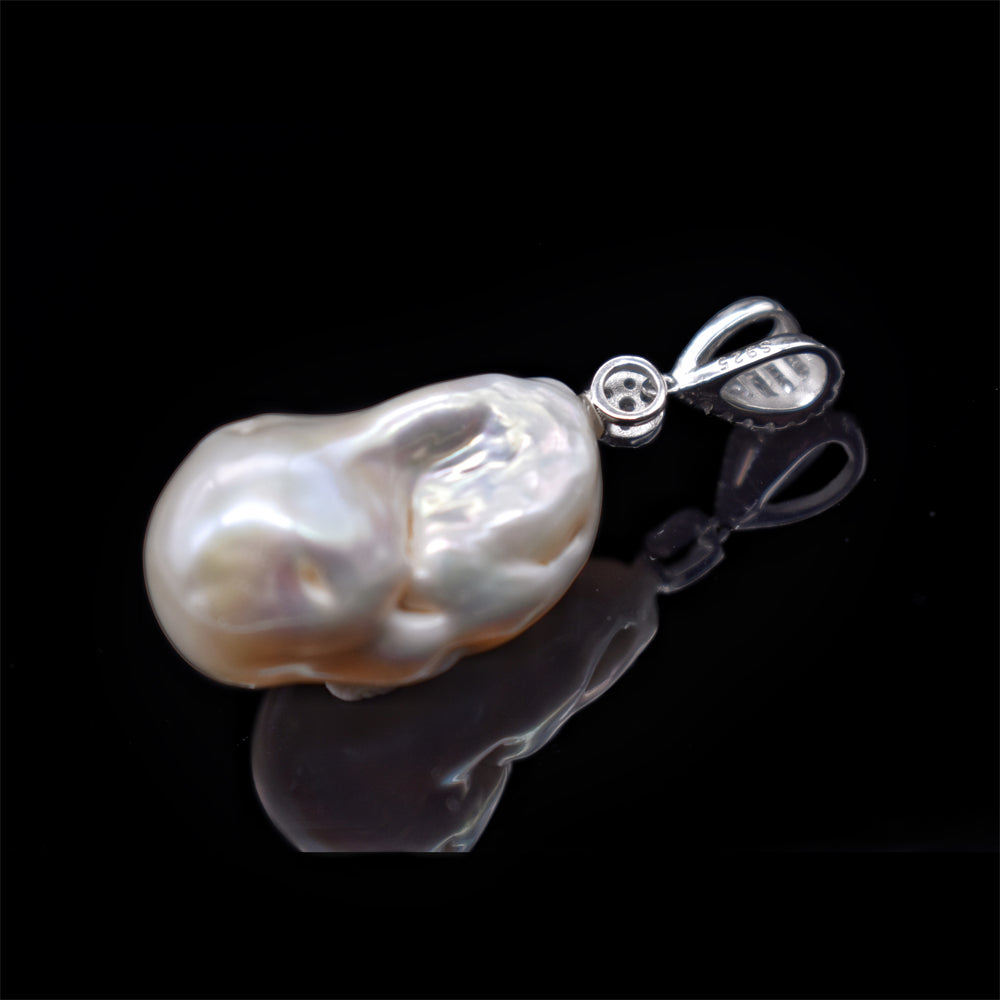 Baroque Pearl Pendant - Zen - Akuna Pearls
