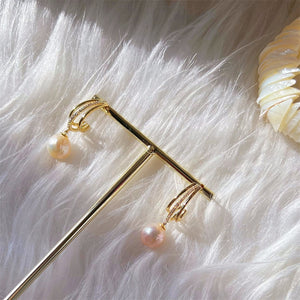 Baroque Pearl Stud Earrings - Blache - Akuna Pearls