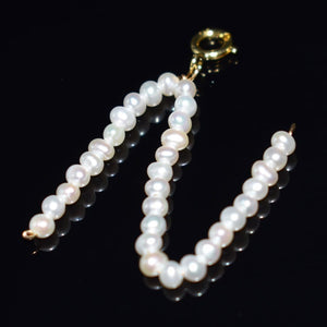 Freshwater Pearl Pendant - Letter - Akuna Pearls