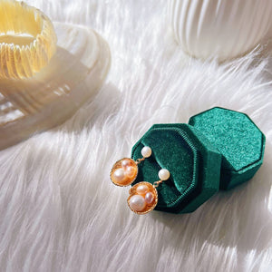 Freshwater Pearl Drop Earrings - Nest - Akuna Pearls