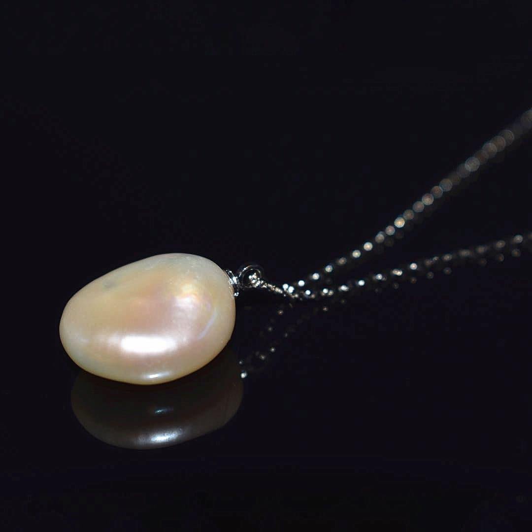 Baroque Pearl Necklace - Odette - Akuna Pearls