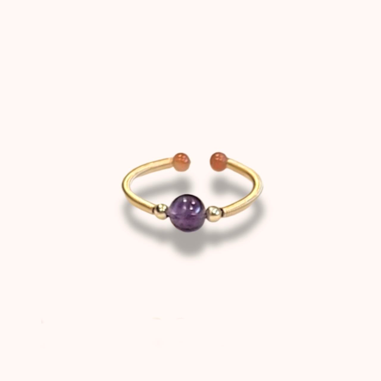 Gemstone Open Ring - Sook - Akuna Pearls