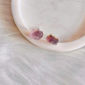Gemstone Stud Earrings - Sook - Akuna Pearls