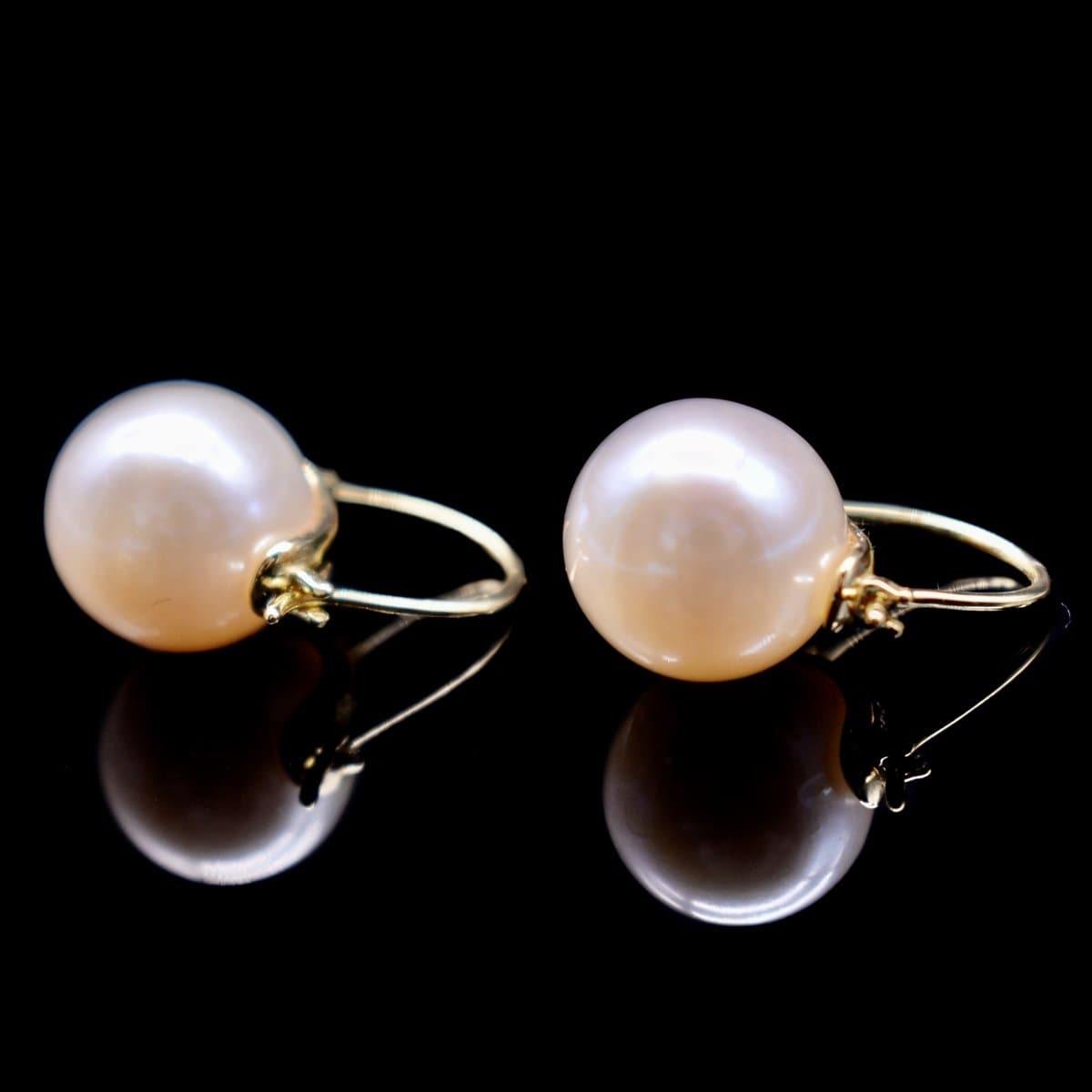 Freshwater Pearl Hoop Earrings - Zoe - Akuna Pearls
