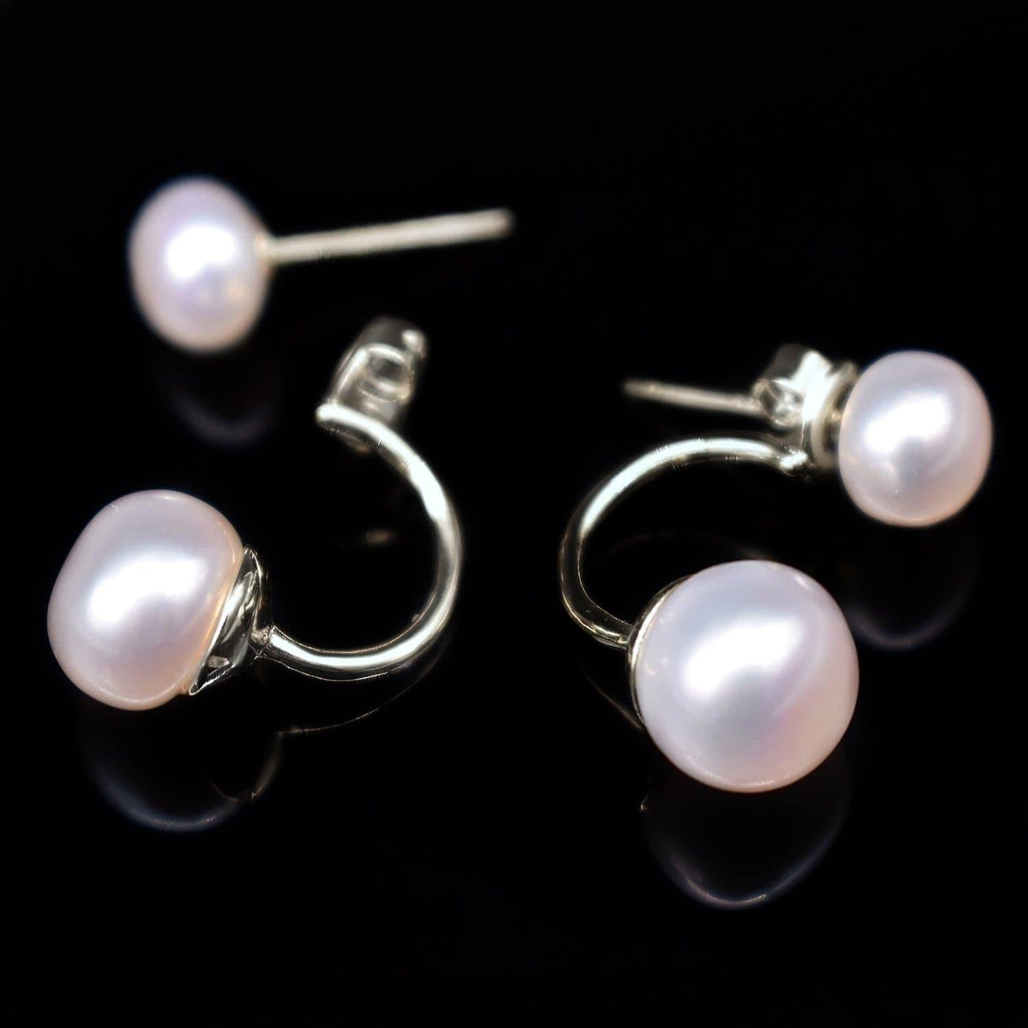 Freshwater Pearl Earrings - Dara - Akuna Pearls