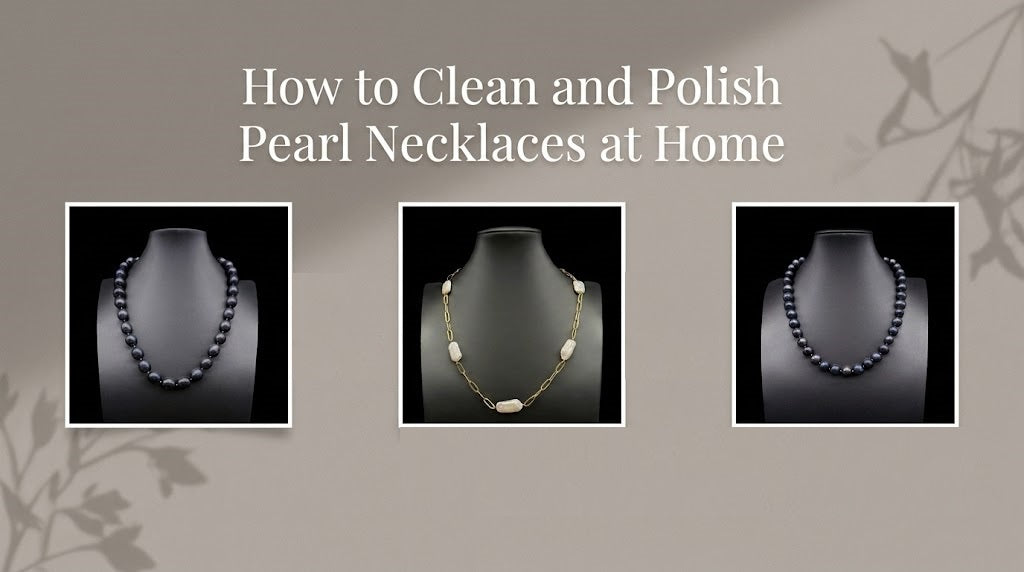 Clean and Polish Pearl Necklaces