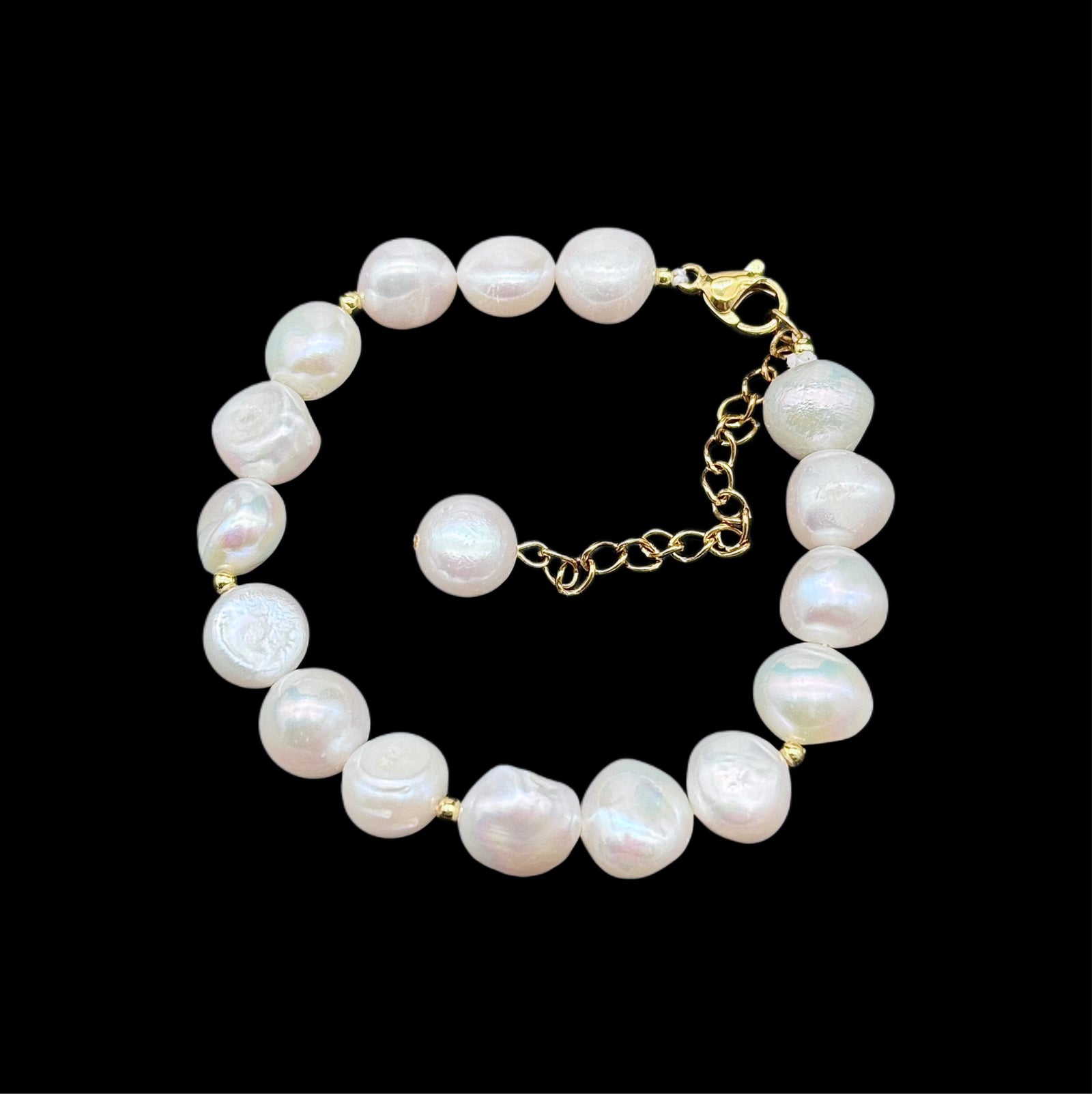 Baroque Pearl Bracelet - Dahlia - Akuna Pearls