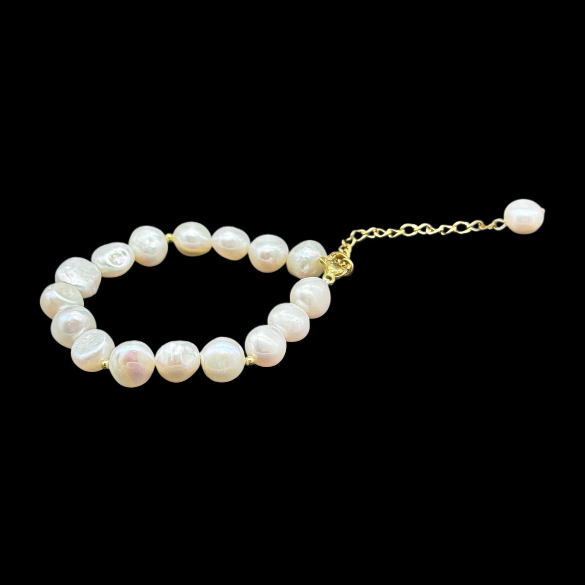 Baroque Pearl Bracelet - Dahlia - Akuna Pearls