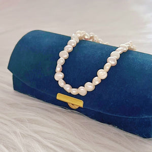 Classic Baroque Baby Pearl Bracelet - Emilia - Akuna Pearls