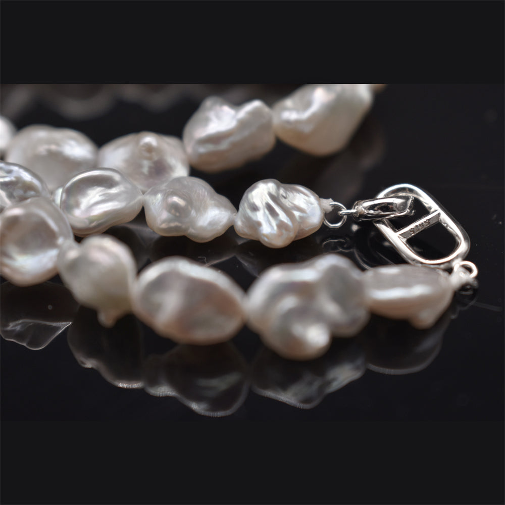 Baroque Pearl Classic Necklace - Mia - Akuna Pearls