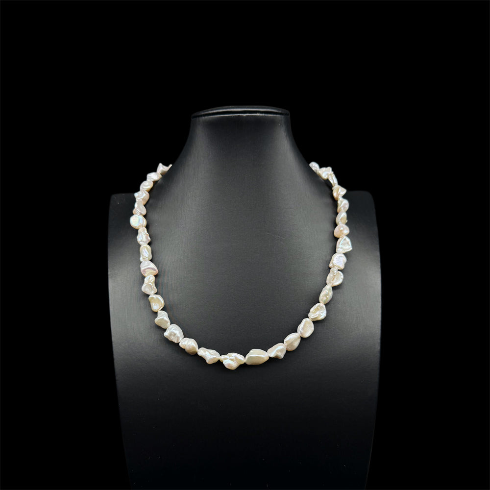 Baroque Pearl Classic Necklace - Mia - Akuna Pearls
