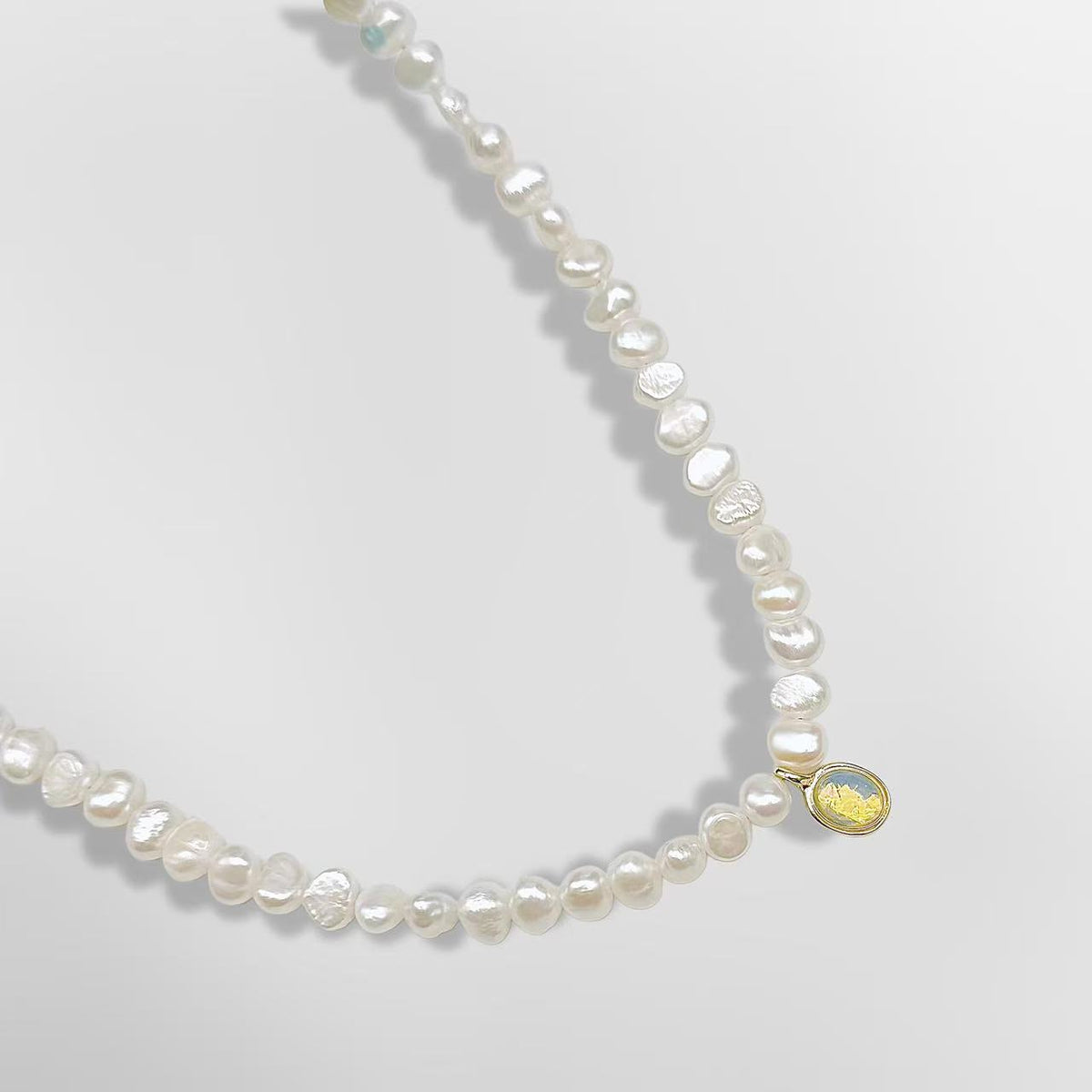 Baroque Pearl Choker Necklace - Vallea - Akuna Pearls