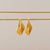 Minimal Waterproof Hoop Earrings - Chunky Lines Plain - Akuna Pearls