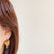 Minimal Titanium Waterproof Hoop Earrings - Chunky Lines - Akuna Pearls