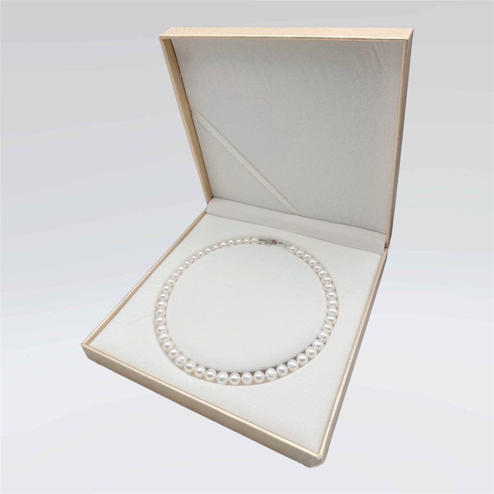 Classic Freshwater Pearl Necklace - Hayden - Akuna Pearls