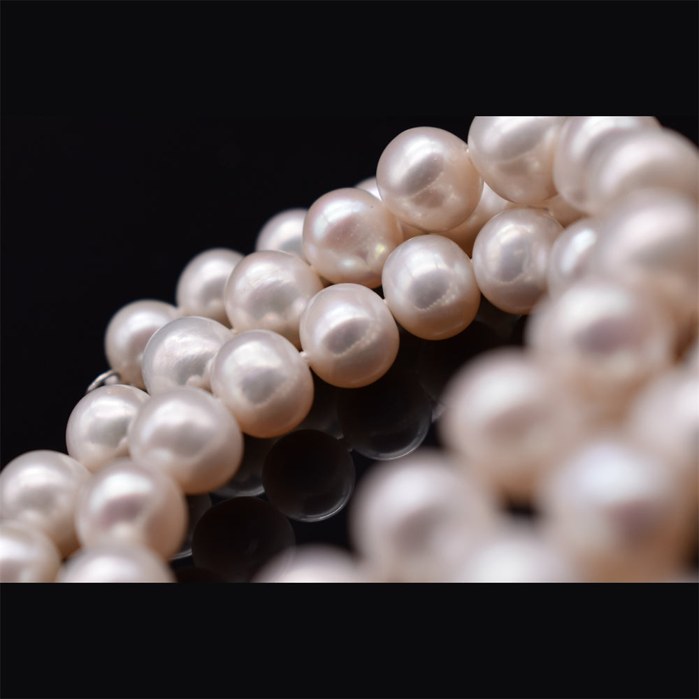 Classic Freshwater Pearl Necklace - Hayden - Akuna Pearls