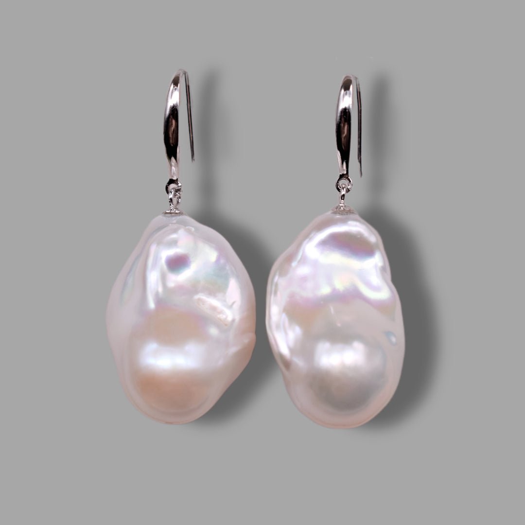 Baroque Pearl Earrings - Esmee - Akuna Pearls
