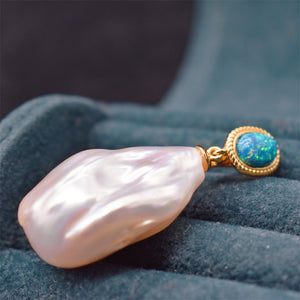 Baroque Pearl Enhancer Pendant - Sena - Akuna Pearls