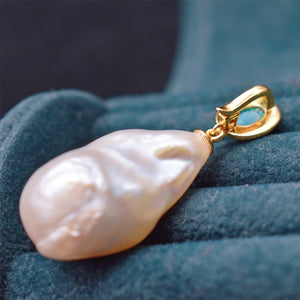 Baroque Pearl Enhancer Pendant - Sena - Akuna Pearls