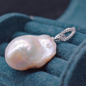 Baroque Pearl Enhancer Pendant - Ramona - Akuna Pearls