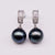 Freshwater Pearl Black Pearl Earrings - Kaileah - Akuna Pearls