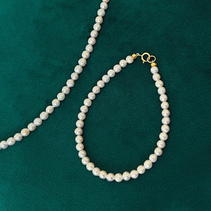 Classic Freshwater Pearl Bracelet - Sophia - Akuna Pearls