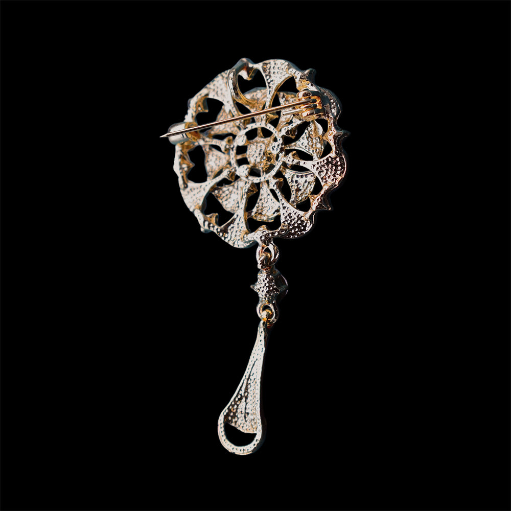 Freshwater Pearl Brooch - Celeste Radiance - Akuna Pearls