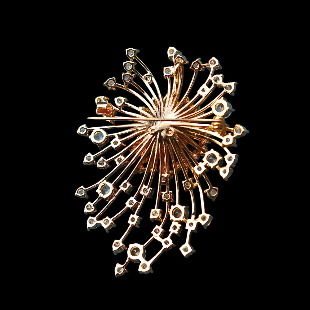 Fancy Freshwater Pearl Brooch - Fireworks - Akuna Pearls