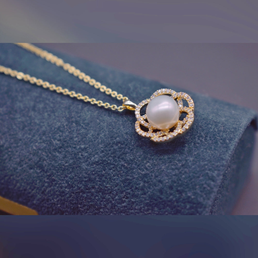 Freshwater Pearl Necklace, Earrings and Ring Gift Set - Kiara - Akuna Pearls