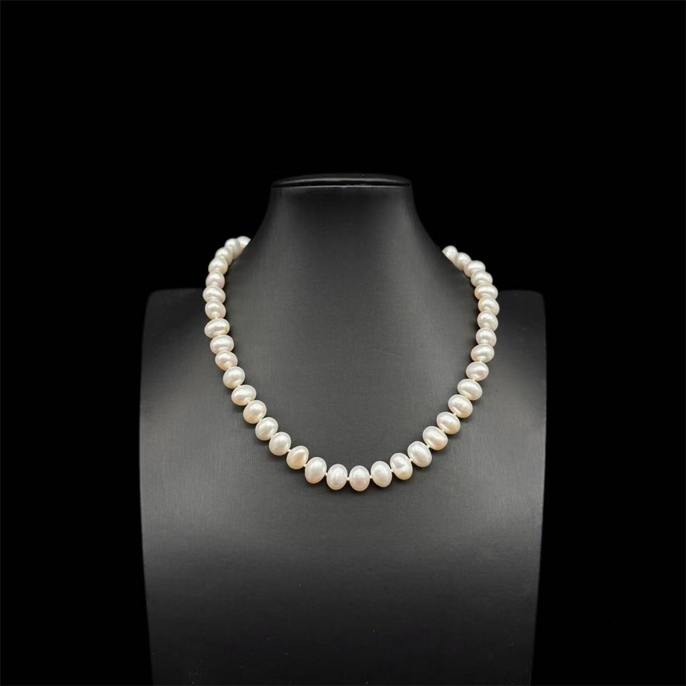 Classic Freshwater Pearl Necklace - Amoret - Akuna Pearls