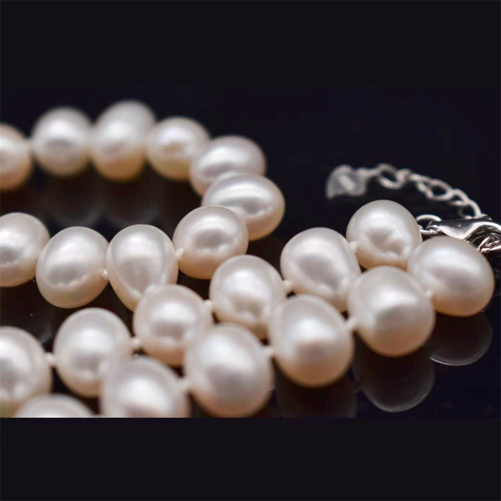 Classic Freshwater Pearl Necklace - Amoret - Akuna Pearls