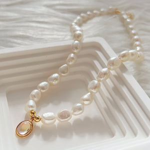 Freshwater Pearl Pendant Necklace - Molly - Akuna Pearls