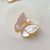 Freshwater Pearl Seashell Brooch - Butterfly - Akuna Pearls