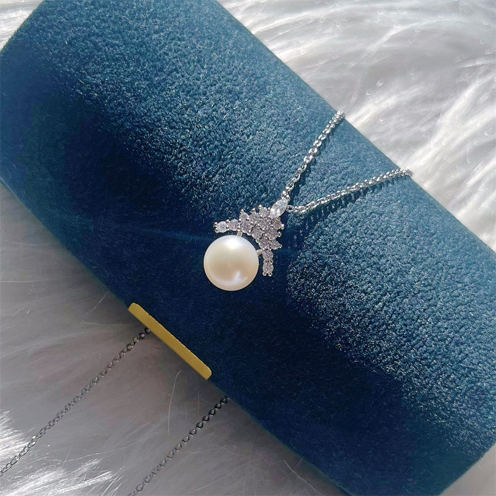 Freshwater Pearl Necklace, Earrings and Ring Gift Set - Eliana - Akuna Pearls