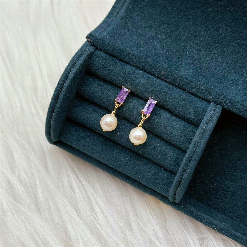 Freshwater Pearl Stud Earrings - Lynae - Akuna Pearls