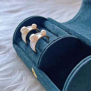 Freshwater Pearl Stud Earrings - Tallulah - Akuna Pearls