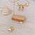 Shell Pearl Huggie Earrings - Lisa - Akuna Pearls