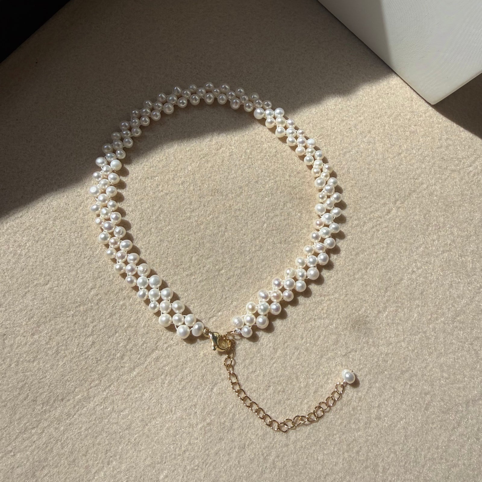 Freshwater Baby Pearl Choker Necklace - Gabriella